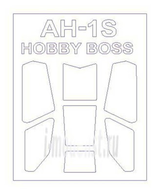 KV Models 72267 AH-1F/S Cobra Attack Helicopter (HOBBY BOSS #87224,#87225) HOBBY BOSS 1/72