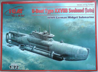 ICM S.007 “Seehund”(поздний) Германская подводная лодка 1/72