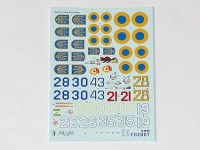 Foxbot Decals FBOT48076 Ukrainian Fulcrums: Mikoyan MiG-29 (9-13) 1/48
