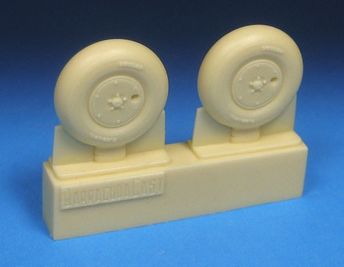 Barracuda Studios BCR48447 Supermarine Spitfire Mk.I - mk.IX Five Slot Covered Mainwheels 1/48
