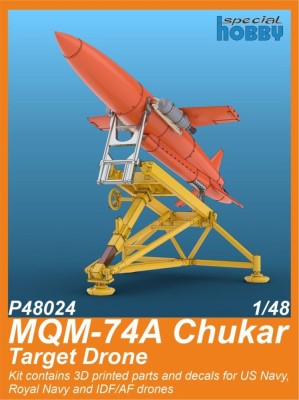 CMK P48024 MQM-74A Chukar Target Drone (3D Print) 1/48