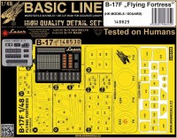 HGW 148825 B-17F Flying Fortress (HK/EDU) BASIC LINE 1/32
