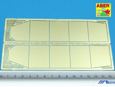 Aber 35A051 side skirts for Sturmgeschutz/StuG.IV 1/35