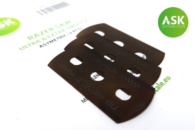 Art Scale 200-T0003 3 pc ASK Razor Saw 43/70 teeth No Scale