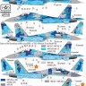 HAD 48258 Decal Su-27 UBM-1 Flanker C (UA & KZ camo) 1/48
