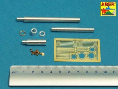 Aber 35 L-147 125mm 2A46M-2 Barrel for Soviet T-72B1; T-90; T-80B; T-80BV; T-80BVD (designed to be used with Trumpeter and Zvezda kits) 1/35