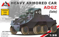 AMG 35502 Тяжелый германский бронеавтомобиль ADGZ (поздний) 1:35