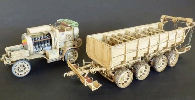 Plus model 587 Artileriegeneratorwagen &amp; Munitionswagen M.16 1/35