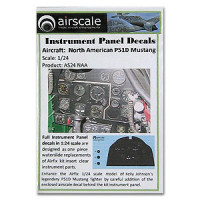 Airscale AS24-NAA P-51D Mustang Instrument Panel 1:24