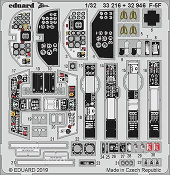 Eduard 33216 1/32 F-5F (KITTYH)