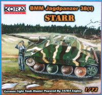 Kora Model A7228 BMM Jagdpanzer 38 (t) STARR 1/72