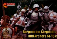 Mars MAR72026 Burgundian Sergeants and Archers 14-15c 1/72