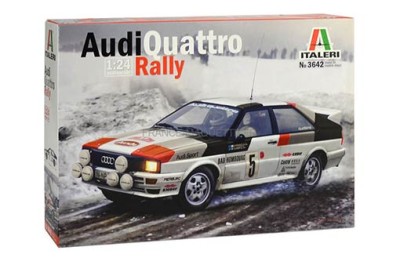 Italeri 03642 AUDI QUATTRO RALLY 1/24