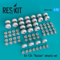 Reskit RS72-0264 An-124 Ruslan wheels set (MSVIT) 1/72
