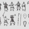 HAT 28001 El Cid Spanish Heavy Infantry x 32 hard plastic figures 28mm