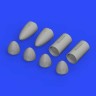 Eduard 648350 P-51D 108gal paper tanks 1/48
