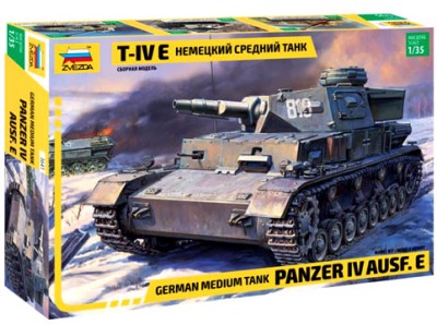 Звезда 3641 Panzer IV Ausf. E 1/35