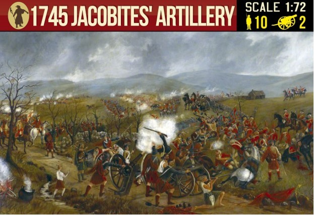 Strelets STR28372 1745 Jacobites' Artillery of the Jacobite Uprising 1/72