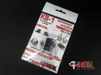 ЭВМ RS35012 КВ-1 выхлопные патрубки производства ЧКЗ и ЛКЗ (4 шт.)  (3Д печать) 1/35