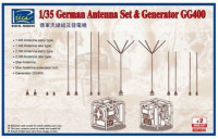 Riich Models RE30014 German WWII Generator+Antenna Set 1:35