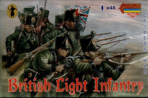Strelets STRM030 British Light Infantry Crimean Infantry 1/72