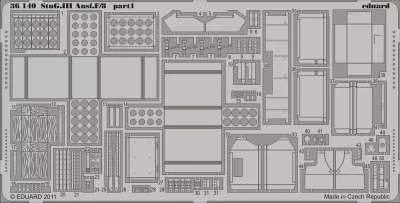 Eduard 36140 SET StuG.III Ausf.F/8 (DRAG 6644) 1/35