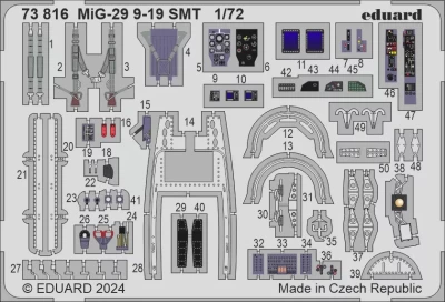 Eduard 73816 SET MiG-29 9-19 SMT (G.W.H.) 1/72