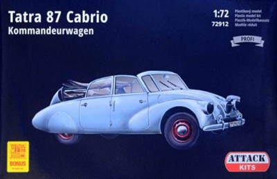 Attack Hobby 72912 Tatra 87 Cabrio - Kommandeurwagen (PROFI) 1/72