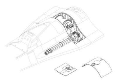 CMK 5007 F-16CJ - armament set for HAS 1/32