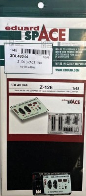 Eduard 3DL48044 Z-126 SPACE (EDU) 1/48