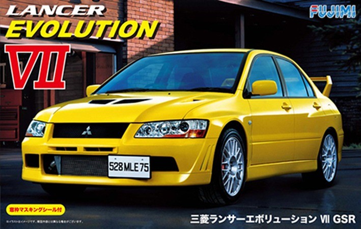 Fujimi F-03920 MITSUBISHI Lancer Evolution VII GSR 1/24