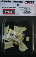 Kora Model DS72137 Kawanishi N1K1-J Shinden - Interior set (KP) 1/72
