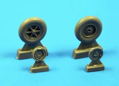 CMK Q32083 Bf 109E Wheels for Has/ Edu kit 1/32
