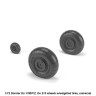Armory ARAW72205 Dornier Do-17M-1/Do-17P-1/Do-17Z-2/Do-17- 10, Do-215B-2/Do-215B-5 wheels w/weighted tires/tyres 1/72