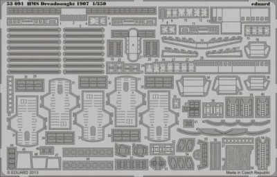 Eduard 53091 HMS Dreadnought 1907 1/350
