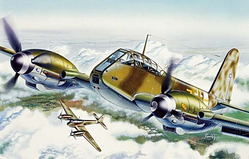 Italeri 00074 Messerschmitt Me-410 1/72