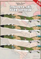 Inside the Armour ITAD7201 13th TFS McDonnell F-4D Phantom's Over Vietnam 1/72