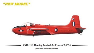 CZECHMASTER CMR-72192 1/72 Hunting Percival Jet Provost T.3/T.4