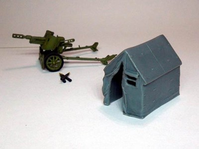 Metallic Details MDR7216 German WWII staff tent type 4 &quot;Kleine stabszelt&quot; 1/72