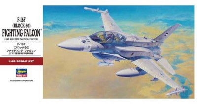 Hasegawa 07244 Самолет F-16F BLOCK 60 (HASEGAWA) 1/48