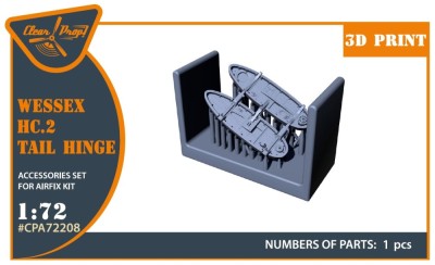 Clear Prop CPA72208 Wessex HC.2 Tail hinge (AIRFIX) 1/72