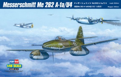 Hobby Boss 80372 Самолет Messerschmitt Me 262 A-1a/U4 1/48