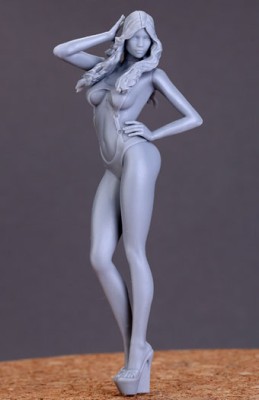 Girls G-12011 Длинноногая в купальнике, 90 мм