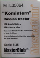 Master Club MTL-35064 Tracks for Komintern 1/35