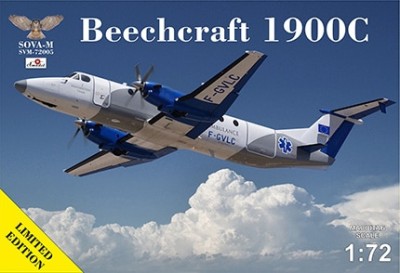 Sova-M 72005 Beechcraft 1900C-1 Ambulance 1/72