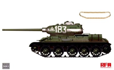 RFM 5083 T-34-85 Model 1944 Factory No. 183 1/35