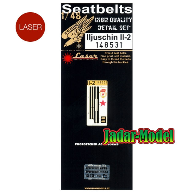HGW 148531 Iljuschin IL-2 - Seatbelts 1/48