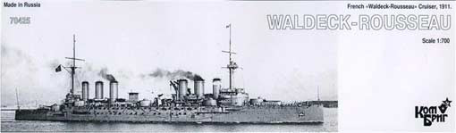 Combrig 70425 French Waldeck-Rousseau Cruiser, 1911 1/700