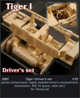 CMK 3065 Tiger I - driver's set for TAM 1/35