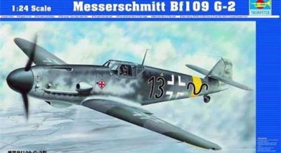 Trumpeter 02406 Самолет Мессершмитт Bf-109 G-2 1/24